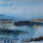 Winter On The Marsh